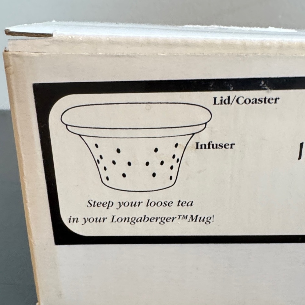 Vintage NEW Chantal Loose Tea Infuser for Longaberger/Fiestaware Mug - Picture 2 of 7